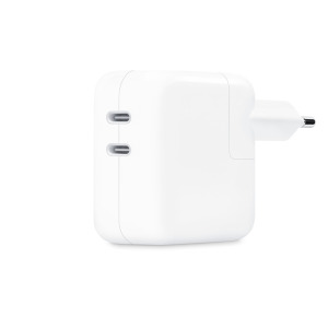 Apple 35W Çift USB-C Bağlantı Noktalı Güç Adaptörü (Apple Türkiye Garantili)